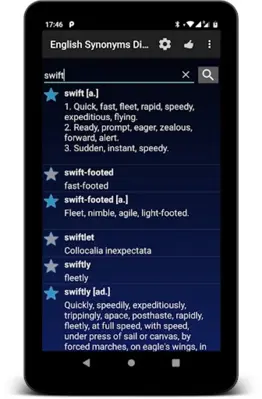 English Synonyms Dictionary android App screenshot 0